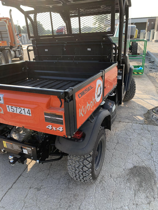 2021 Kubota RTV-X1140W-H Plastic Canopy, Windshield Acrylic Clear, LED Strobe Light, Wire Harness Kit, Back up Alarm