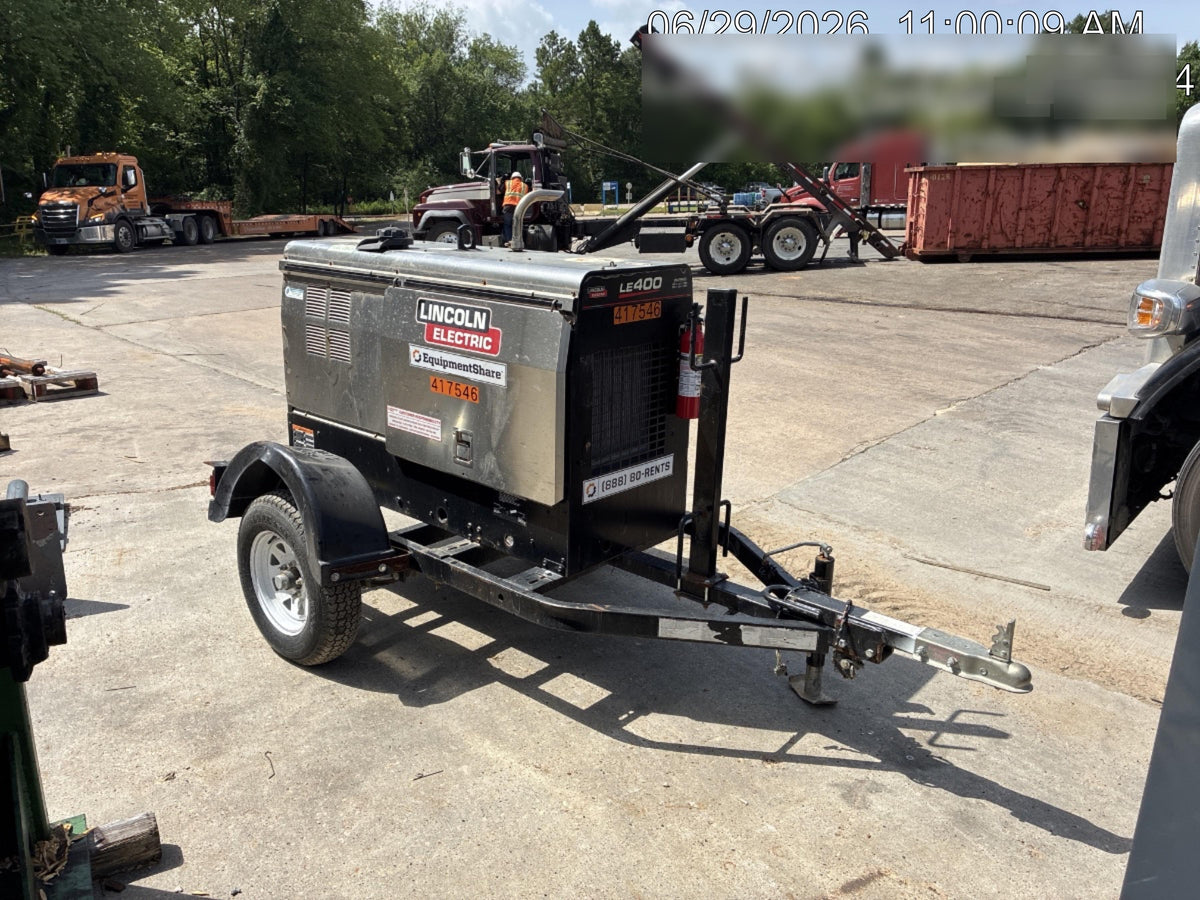 2024 Lincoln Electric LE400 Kubota V1505, Trlr, Cable Rack, Light Kit, ES Decals, T3