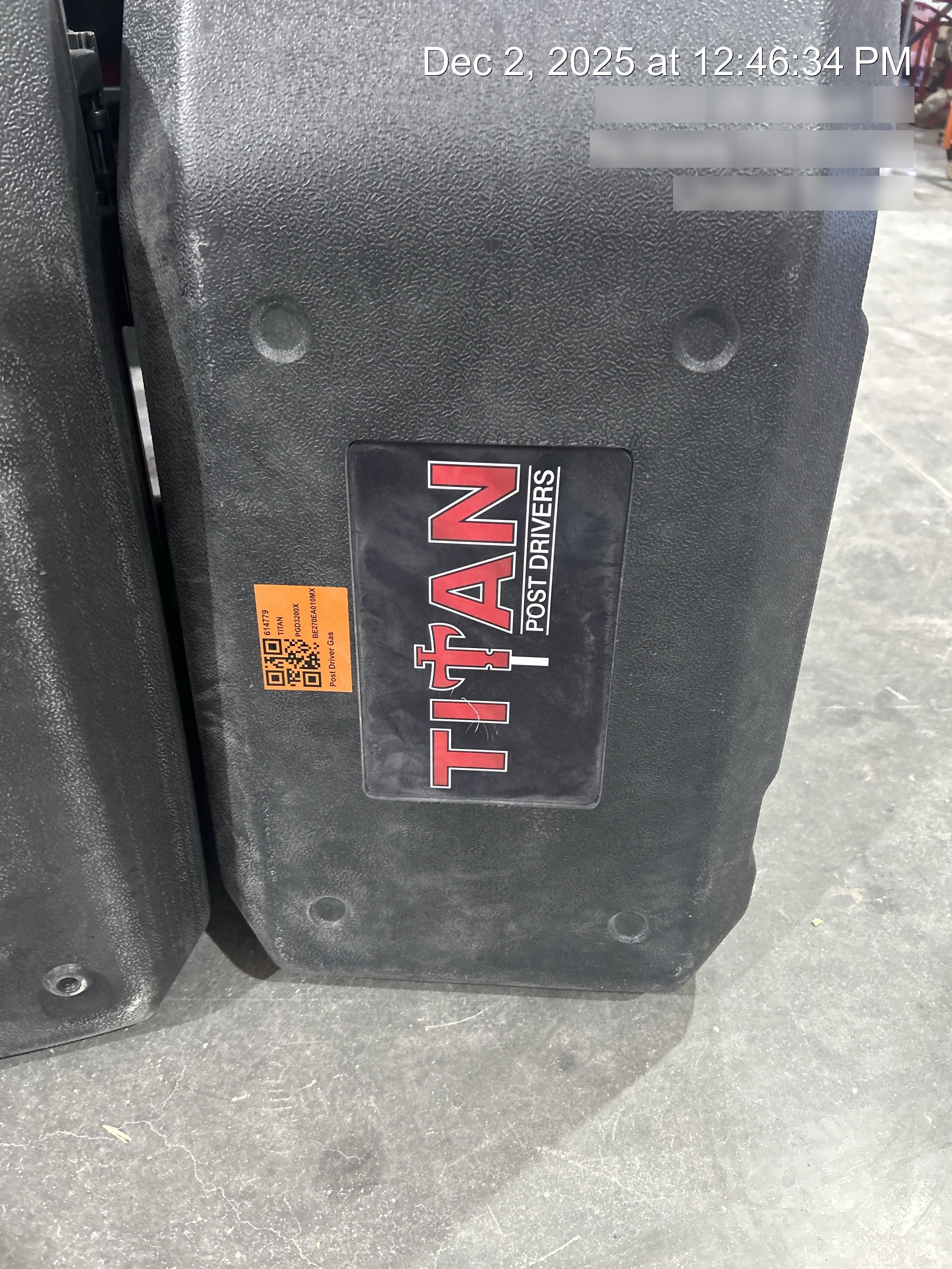 2025 TITAN PGD3200X