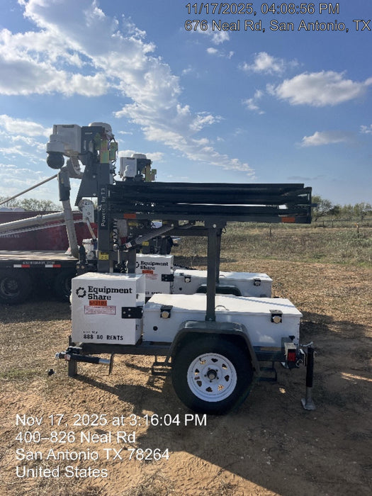 2025 NATIONAL SIGNAL Sunray Solar-Powered Mobile Integrator Tower