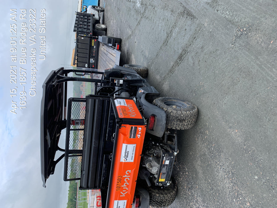 2020 Kubota RTV-X1140W-H Canopy, 4-Seater, Diesel, Windshield Acrylic Clear, Strobe Light, Backup Alarm