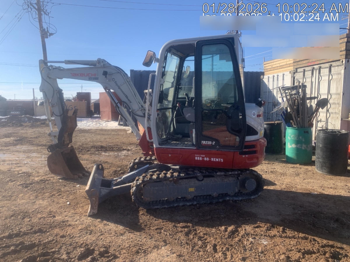 2025 TAKEUCHI TB235-2CR