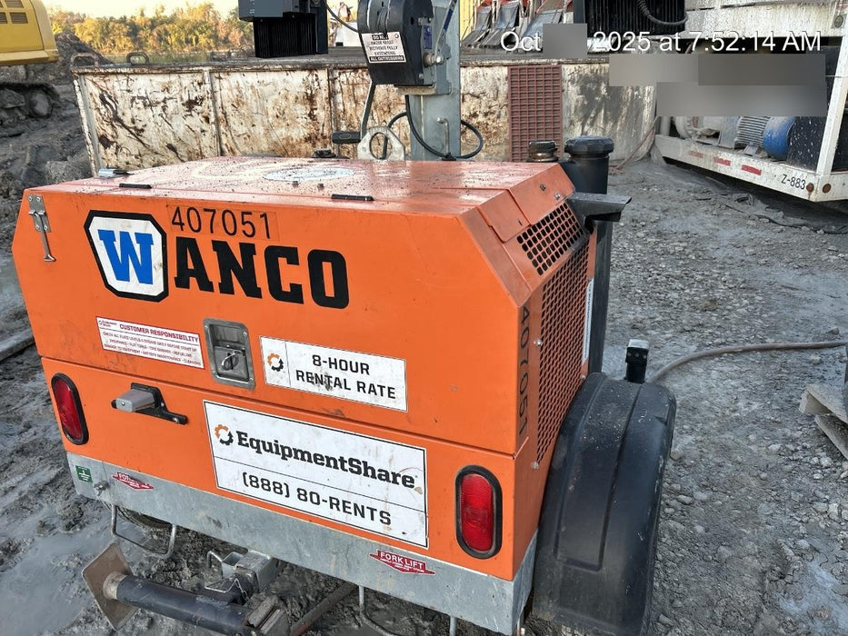 2024 Wanco WLTT-4MM4K Diesel, Deep Sea Controller, Shore Power Plug, Auto Start, (4) 350W LED Floodlights, 4kW Generator, 60 Gal Fuel Tank, 2" Ball, T3