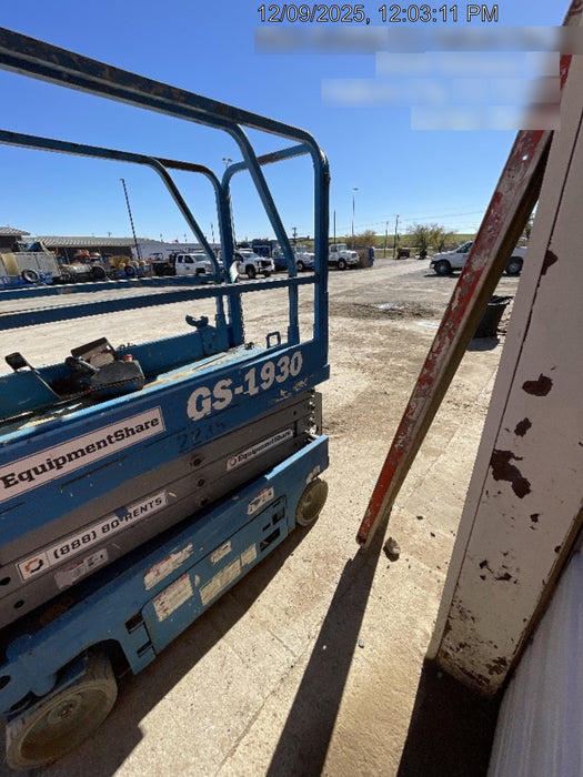 2016 Genie GS-1930 Genie GS1930 Scissor Lift