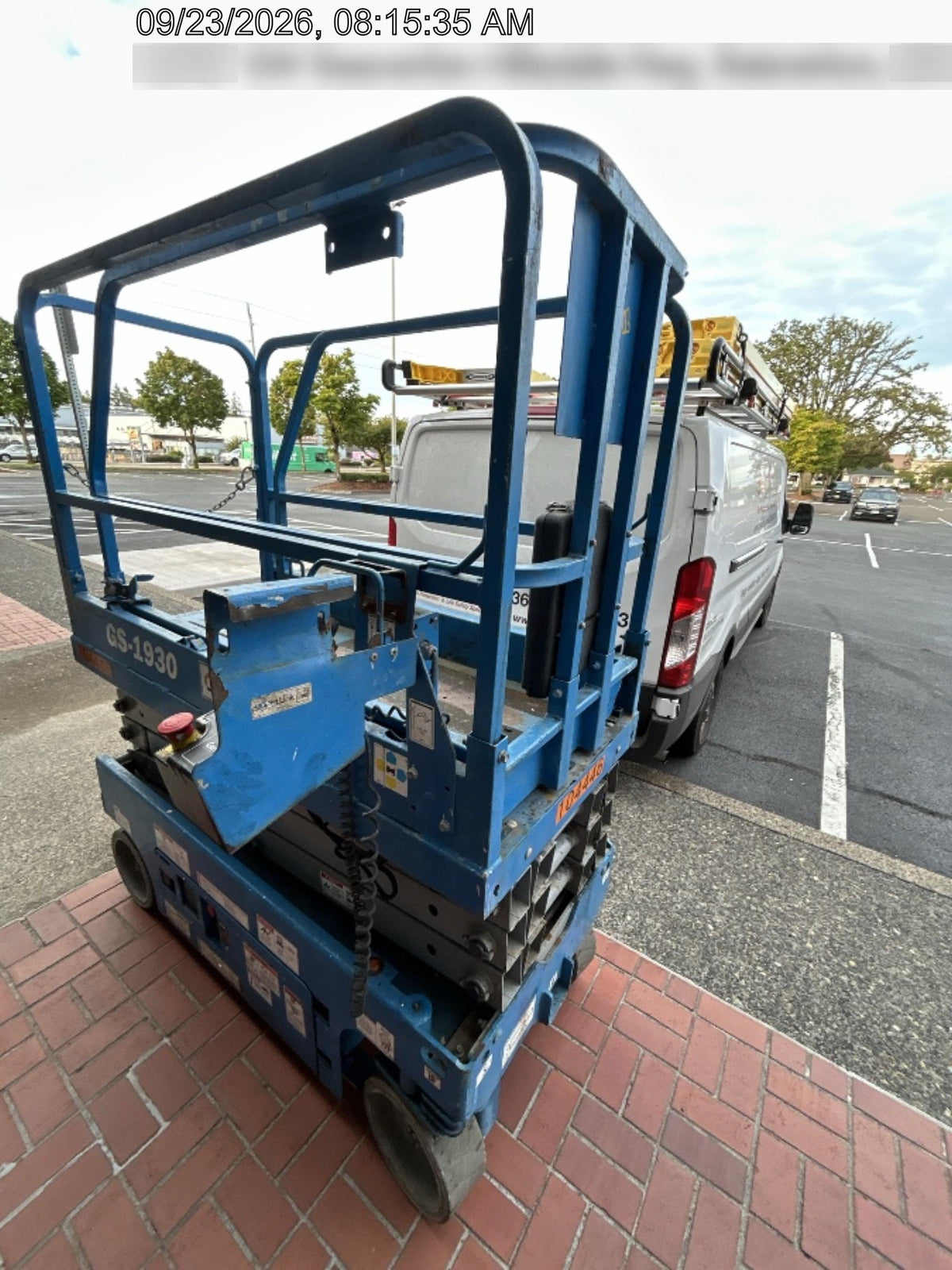 2020 Genie GS-1930 Standard Machine, 800W Inverter