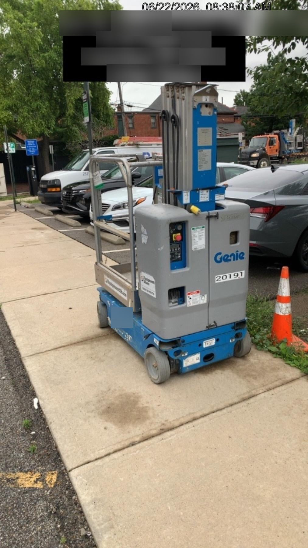 2018 GENIE GR-20