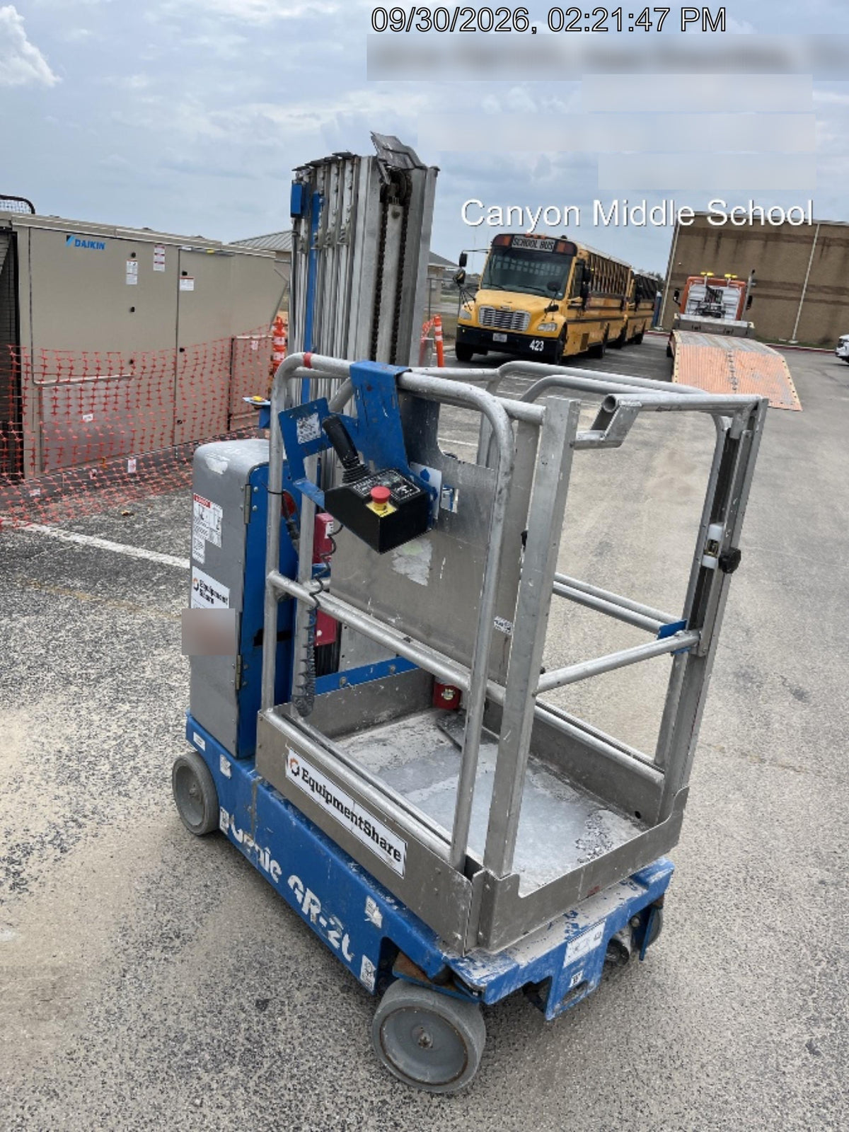 2020 GENIE GR-20