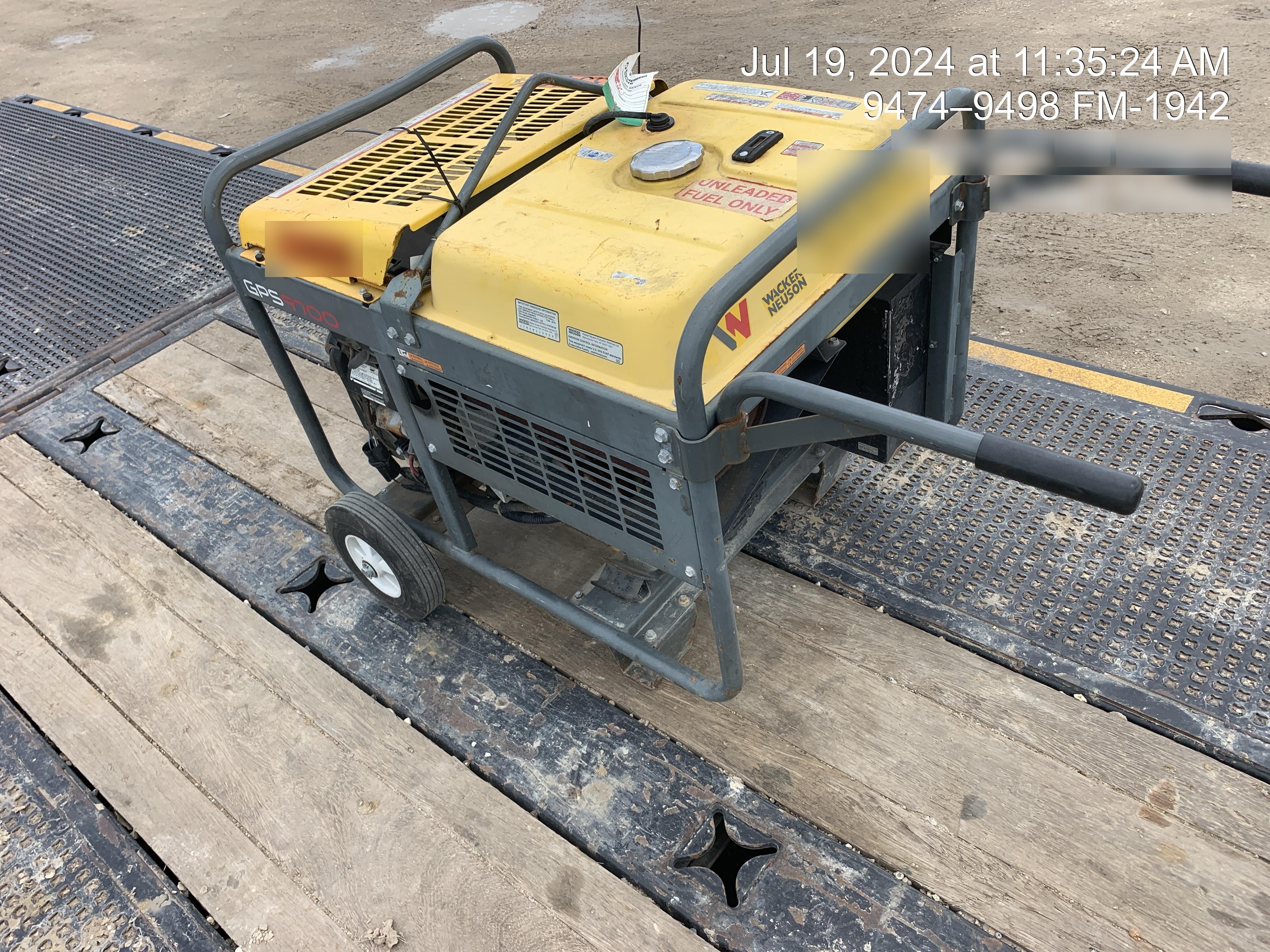 2019 WACKER NEUSON GP6600A