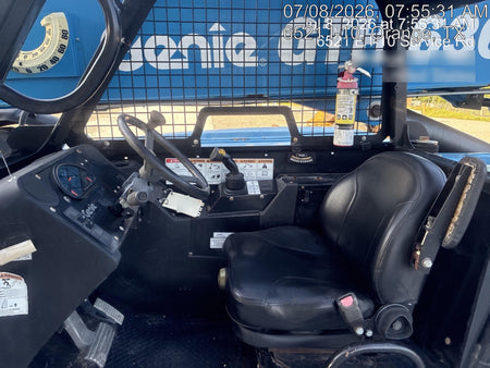 2018 Genie GTH-636 Genie GTH-636 w/Open ROPS, Work Lights, Solid Tires, RH Cab Mesh, Beacon, 48" Carriage and Forks