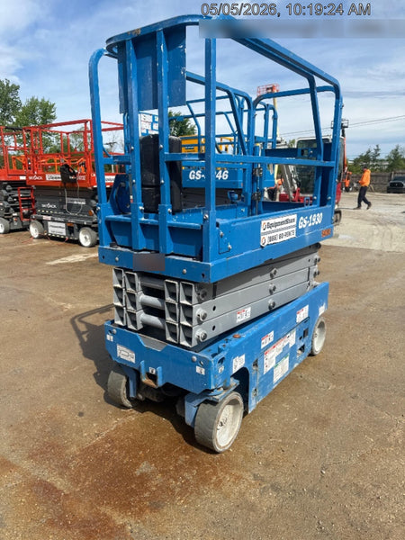 2020 Genie GS-1930 Solid Non Marking Tires, Beacon, Folding rails with half height swing gate