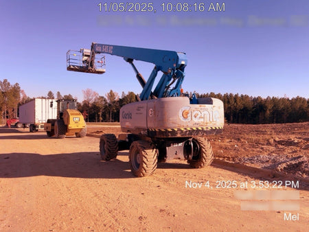 2020 Genie S-85 XC FF Tires, Beacon, 12kw Generator