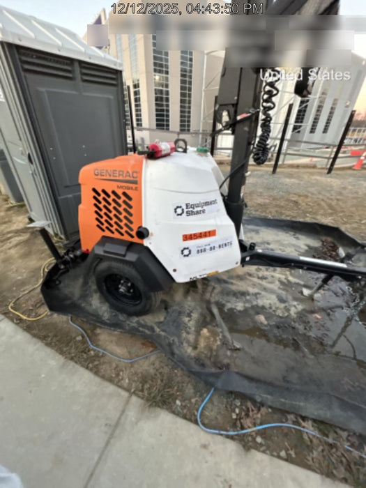 2023 Generac MLT2 Diesel, Flex Switch 120V Input, Powerzone Controller, (4) 320W LED Lights, 4kW Generator, 39.9 Gal Fuel Tank, 2" Ball, T3