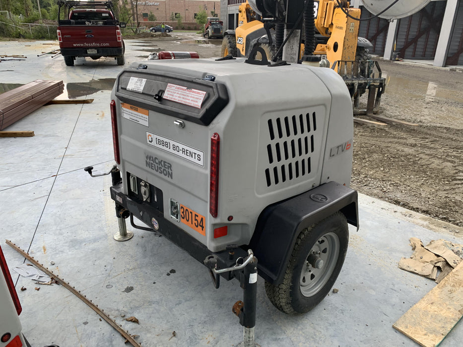 2019 Wacker Neuson LTV6L-MH Wacker Neuson LTV6L Mobile Light Tower w/Fuel Level Sensor Installed