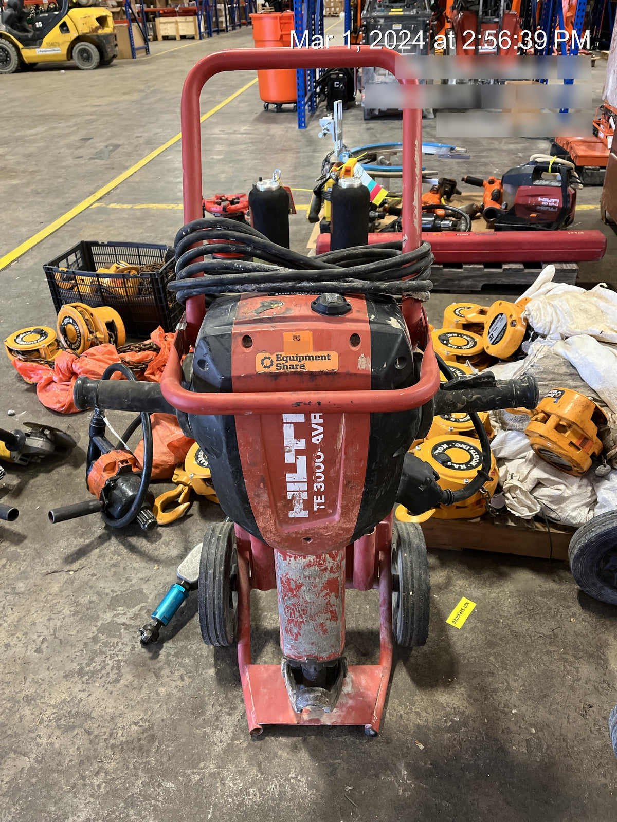 2019 HILTI TE 3000-AVR