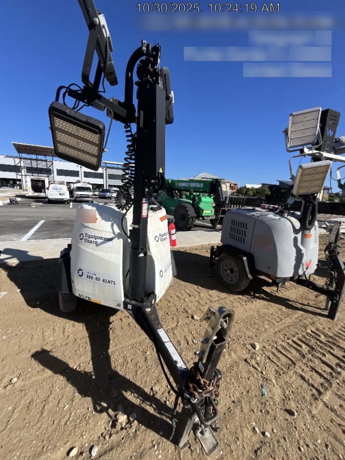 2023 Generac MLT2 Diesel, Flex Switch 120V Input, Powerzone Controller, (4) 320W LED Lights, 4kW Generator, 39.9 Gal Fuel Tank, 2" Ball, T3