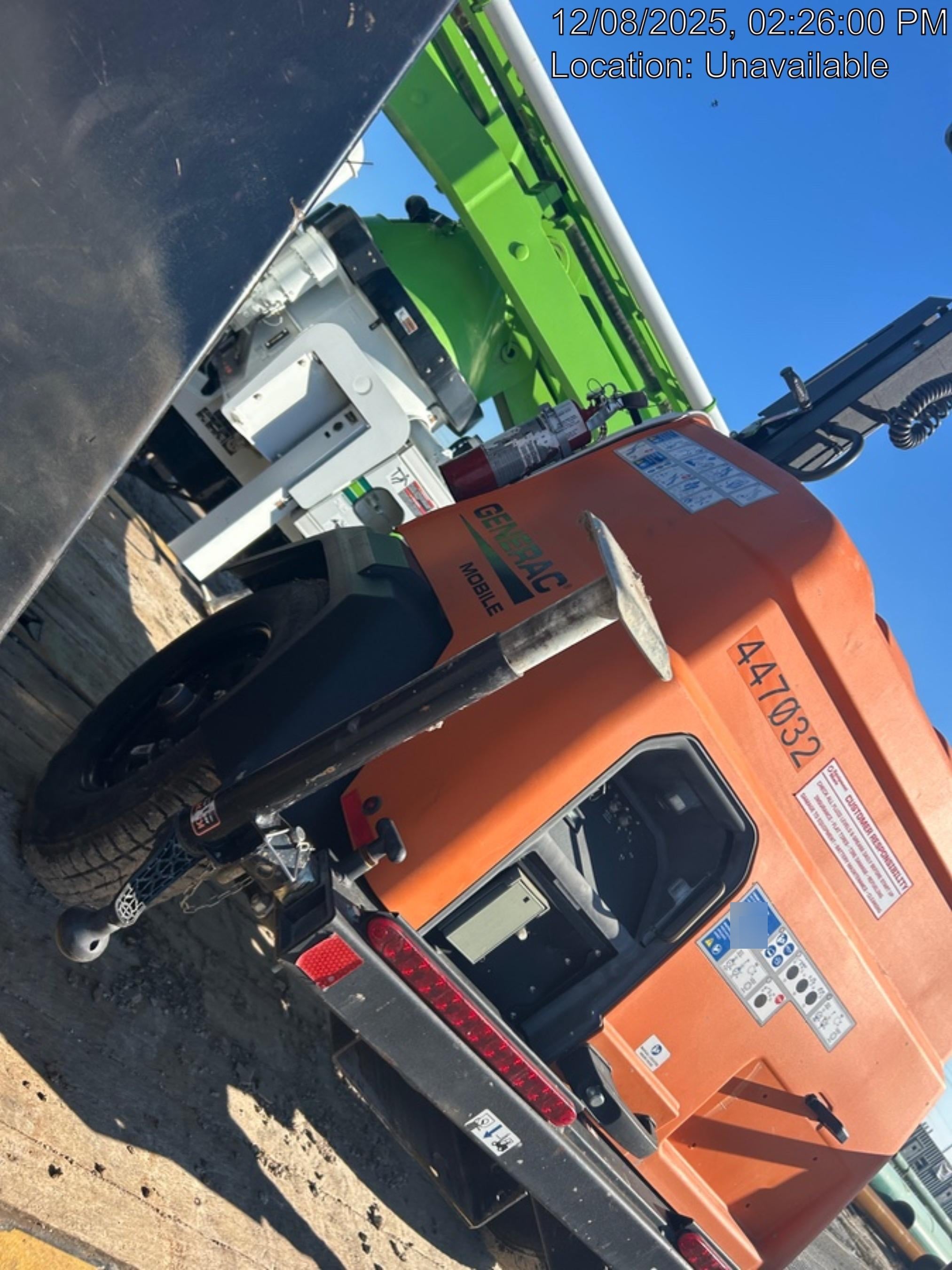 2024 Generac MLTS-4 2.4kW, Mitsu Eng, Analog, LED, Diesel.
