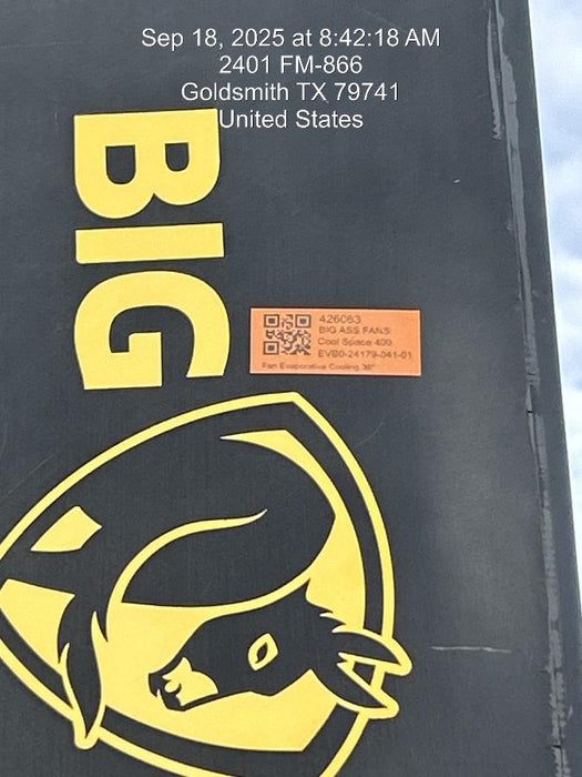 2024 BIG ASS FANS Cool Space 400
