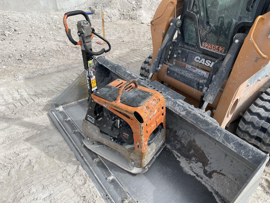 2023 Multiquip MVH158 Honda GX200, 17" Plate, Gas