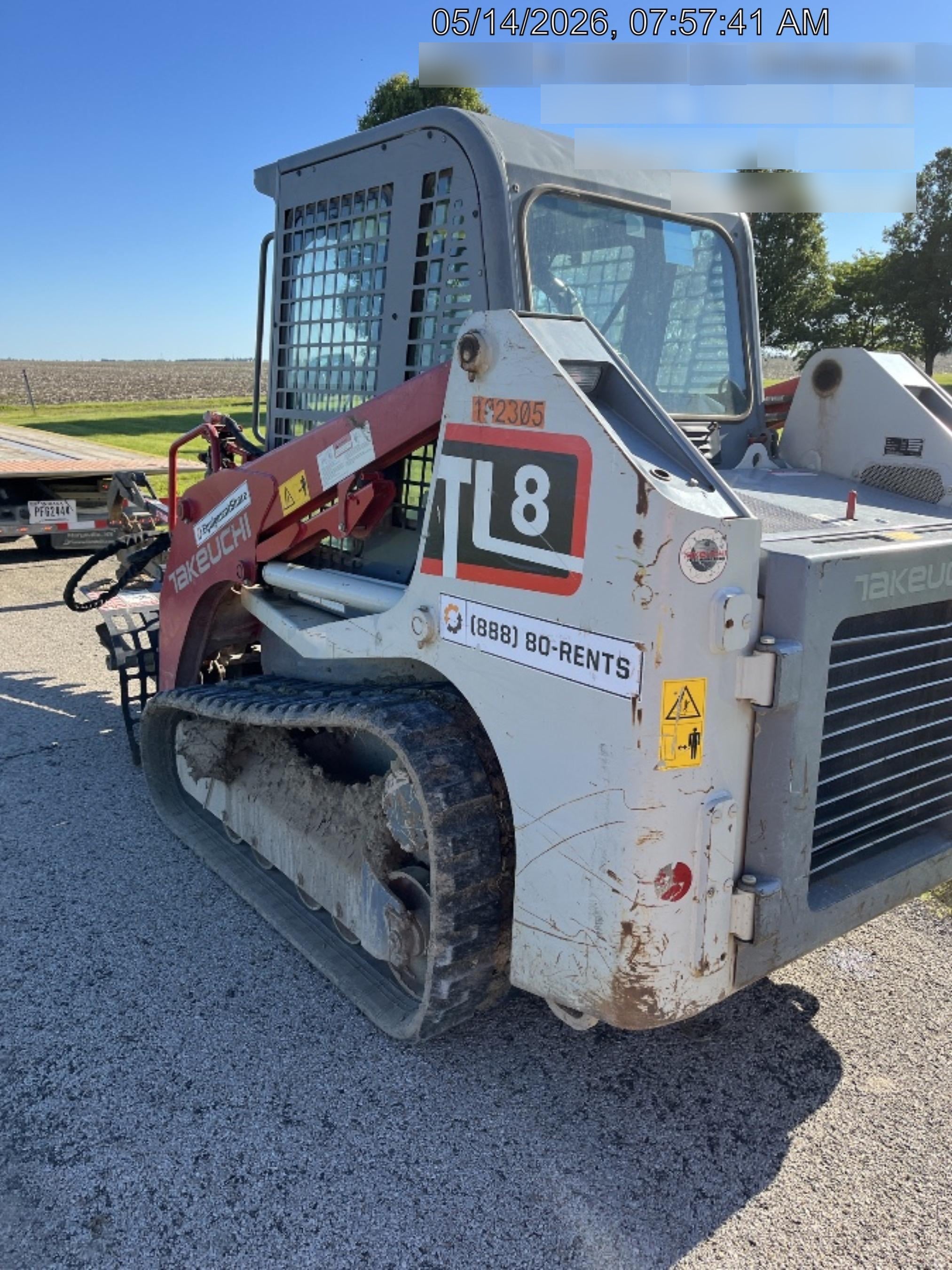 2020 TAKEUCHI TL8R2-CR