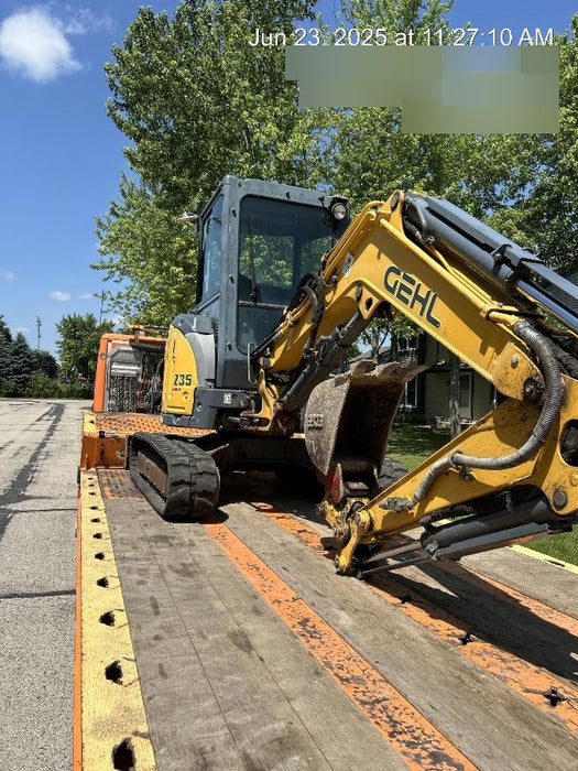 2017 Gehl Z35 Standard Rental Specs