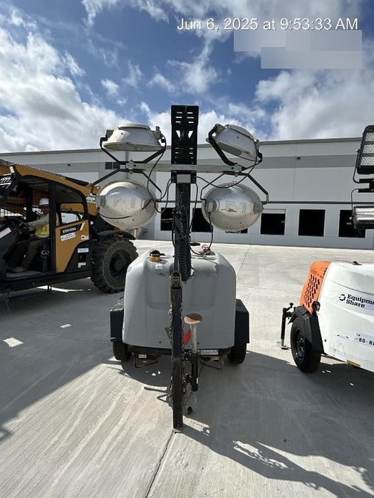 2019 Wacker Neuson LTV6L-MH Mobile Light Tower w/Fuel Level Sensor Installed