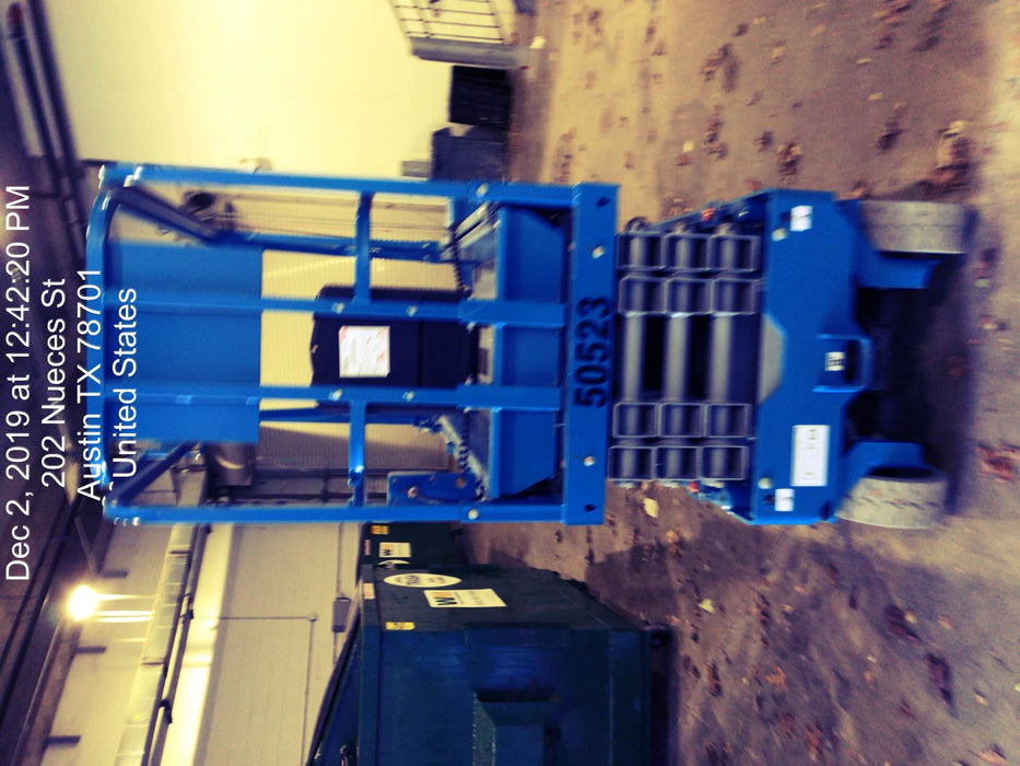 2019 Genie GS-1930 Fixed Rails with Chain Entry