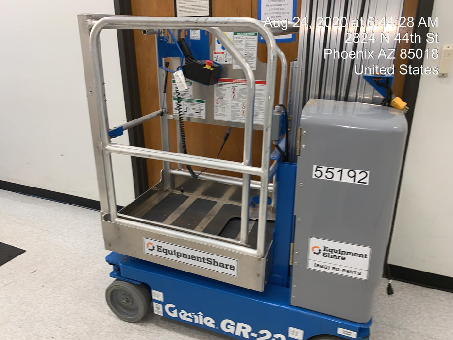 2019 GENIE GR-20