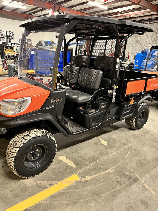 2022 Kubota RTV-X1140W-H Plastic Canopy, Windshield Acrylic Clear, LED Strobe Light, Wire Harness Kit, Back up Alarm