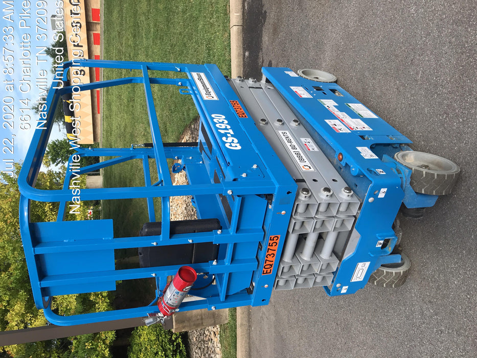 2020 Genie GS-1930 Fixed rails with chain entry gate - Pre A92.20