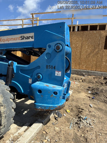 2018 Genie GTH-844 Genie GTH-844D w/Open ROPS, FF Tires, Work Light/Beacon, 60" Carriage and Forks