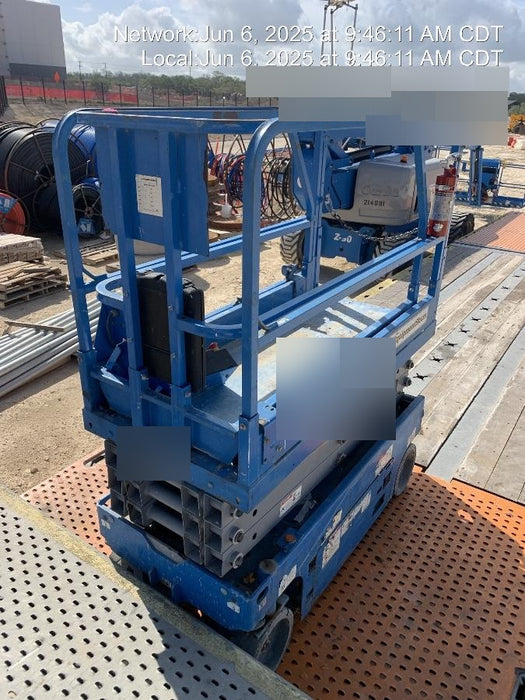 2019 Genie GS-1930 Fixed rails with chain Entry