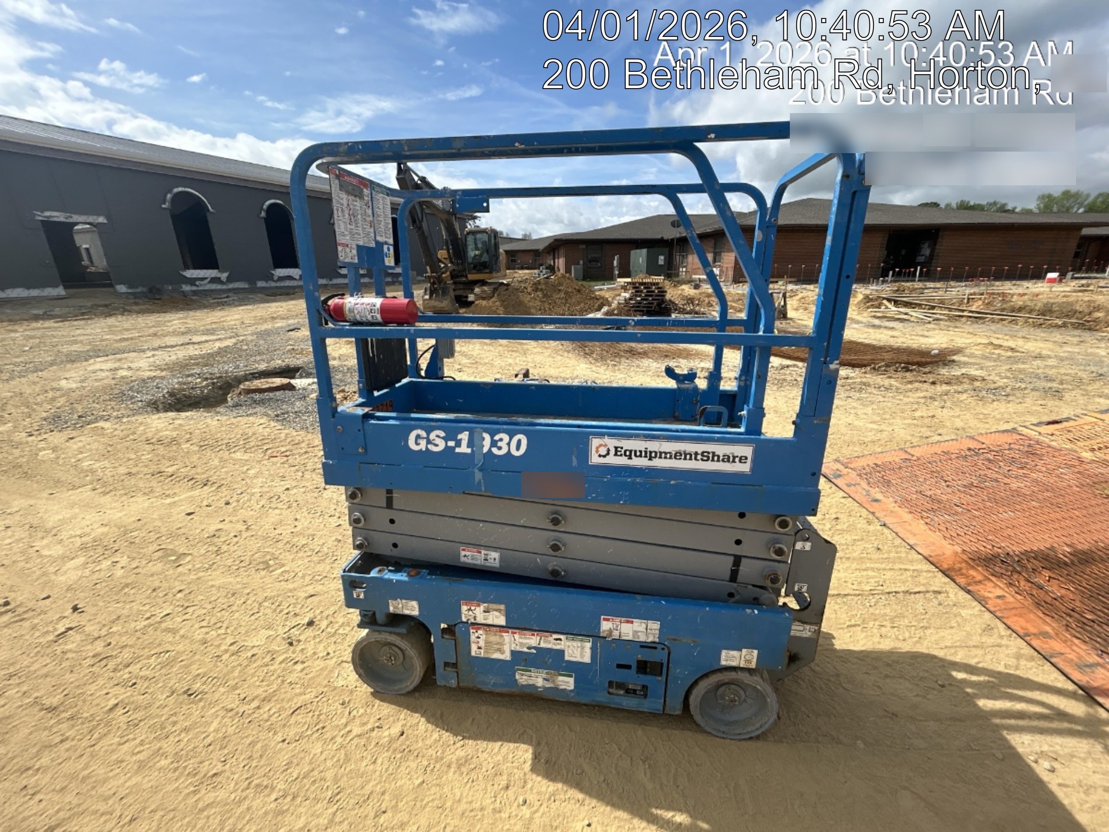 2020 Genie GS-1930 Fixed rails with chain entry gate - Pre A92.20