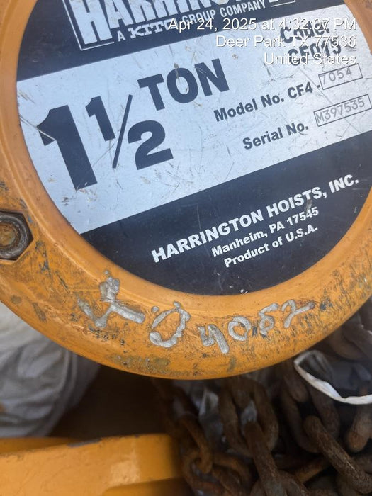 2024 HARRINGTON CF015-30