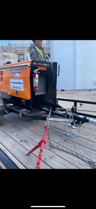 2021 Lincoln Electric Vantage 322 Vantage 322 Ready Pak 3 w/ Decals, ORANGE (includes trailer, cable rack, fender light kit) NO Telematics