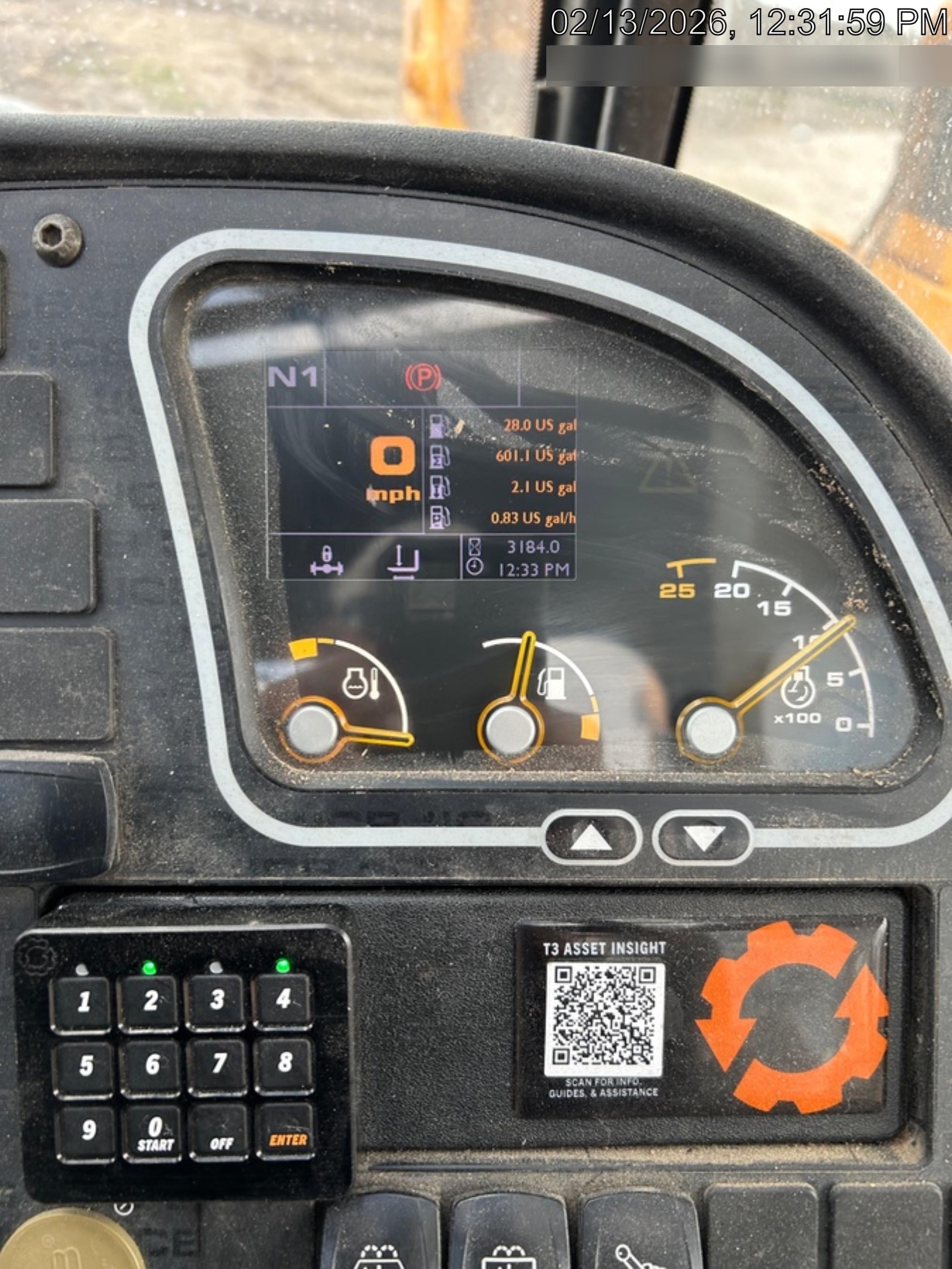 2020 JCB 509-42 Cab/Heat/Air, Solid Tires, Work Lights, Beacon, Aux Hydraulics, Back up Alarm, Lifting Eye, ES Decals