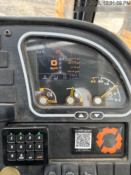 2020 JCB 509-42 Cab/Heat/Air, Solid Tires, Work Lights, Beacon, Aux Hydraulics, Back up Alarm, Lifting Eye, ES Decals
