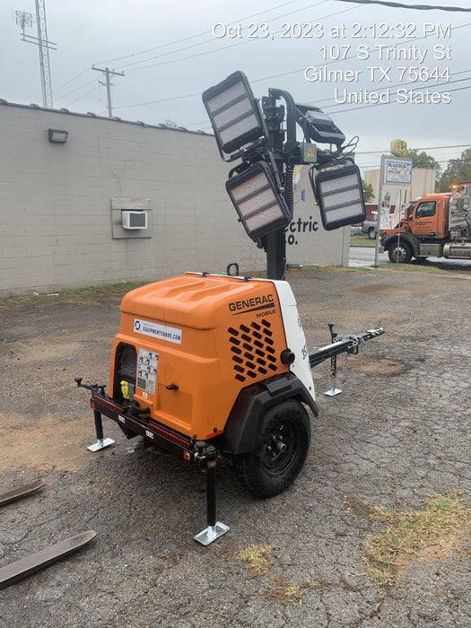 2023 Generac MLT2 Diesel, Flex Switch 120V Input, Powerzone Controller, (4) 320W LED Lights, 4kW Generator, 39.9 Gal Fuel Tank, 2" Ball, T3