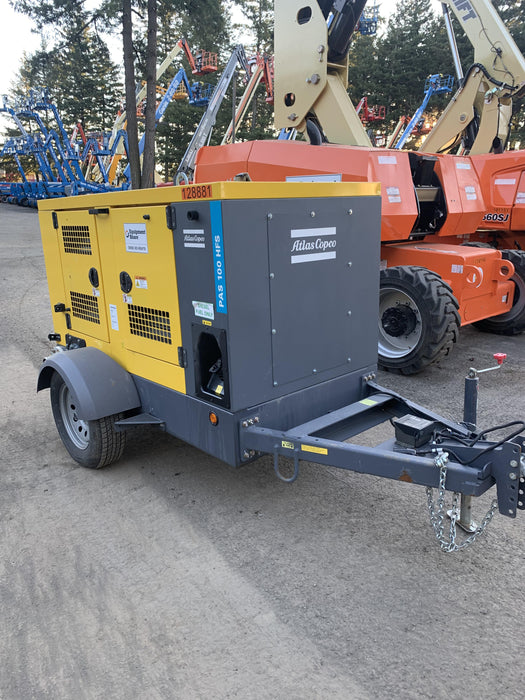 2020 ATLAS COPCO PAS 100 HF CS Enclosed