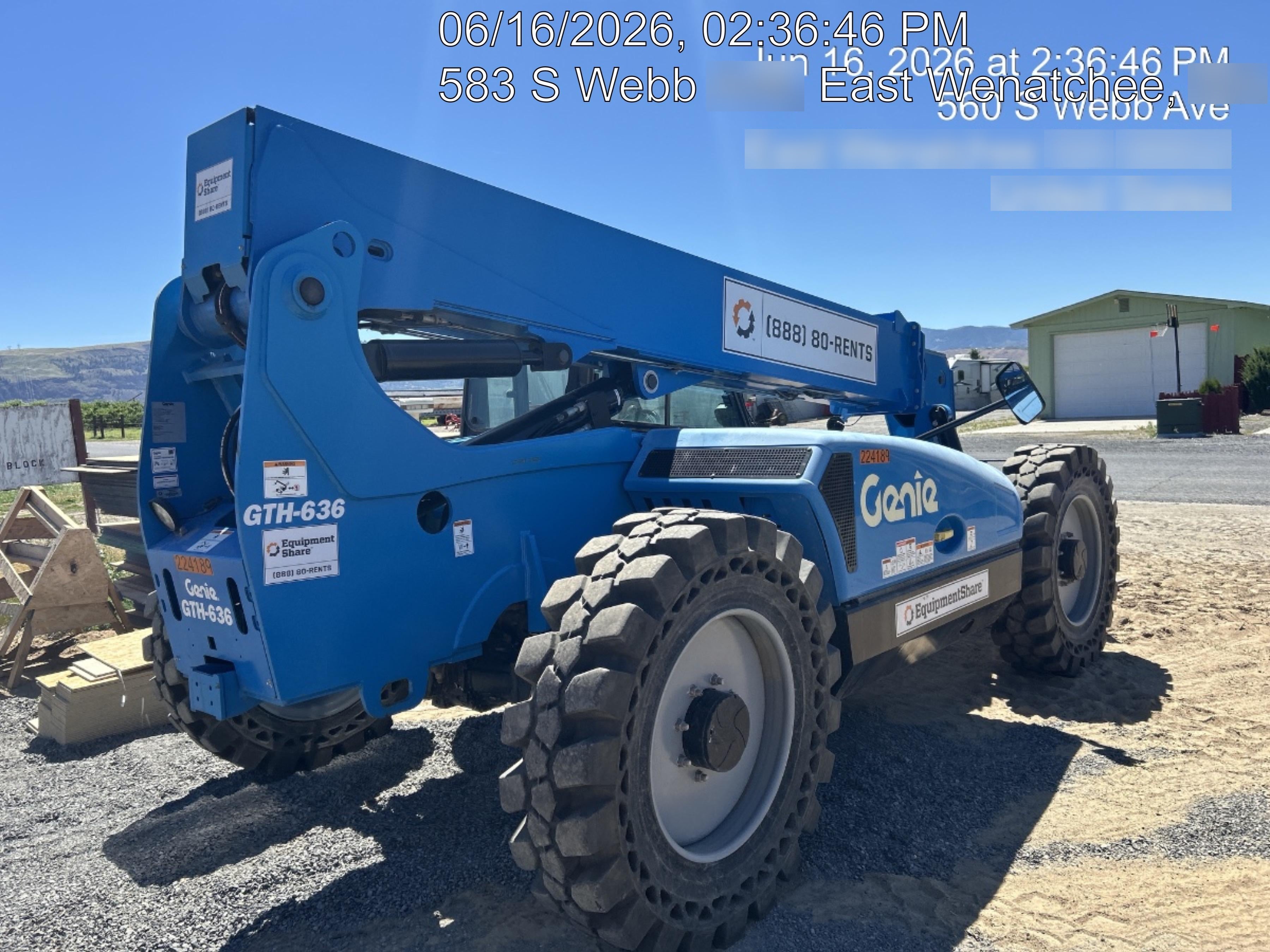 2022 GENIE GTH-636