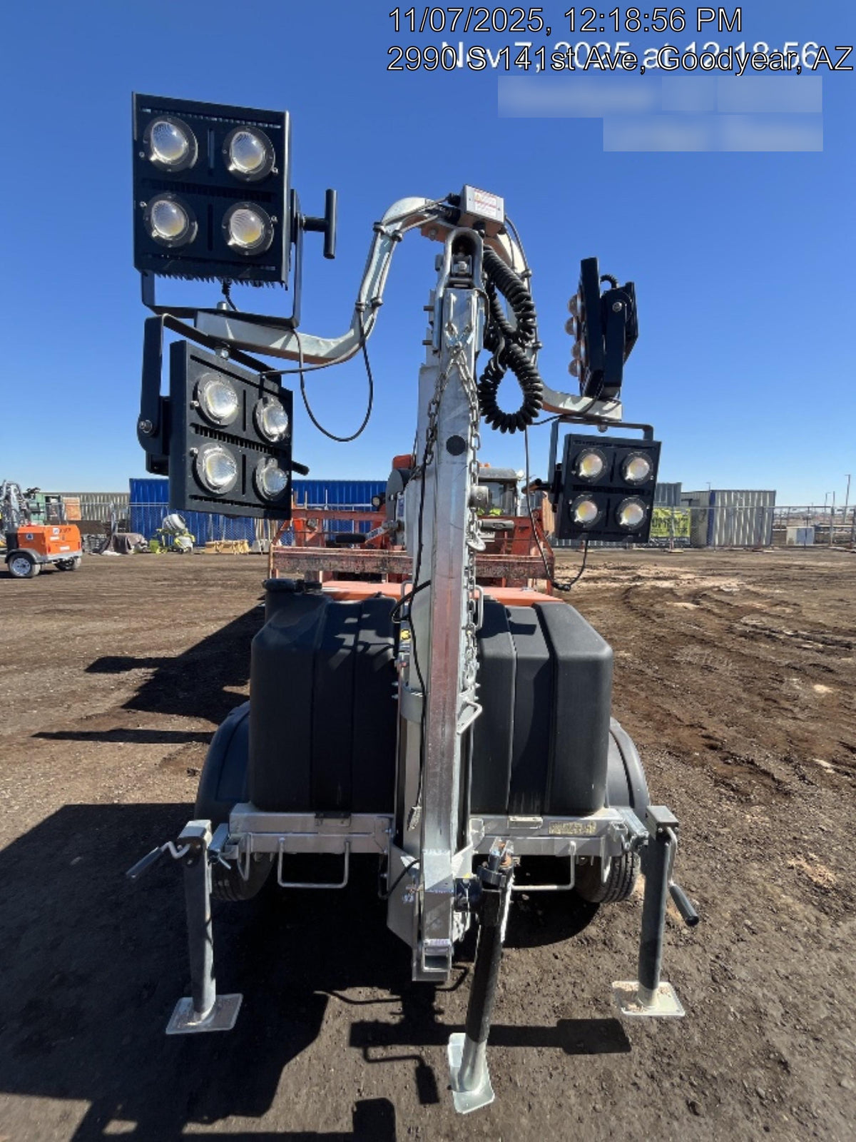 2024 Wanco WLTT-4MM4K Diesel, Deep Sea Controller, Shore Power Plug, Auto Start, (4) 350W LED Floodlights, 4kW Generator, 60 Gal Fuel Tank, 2" Ball, T3