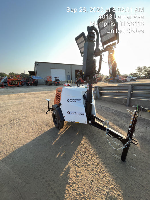 2023 Generac MLT2 Diesel, Flex Switch 120V Input, Powerzone Controller, (4) 320W LED Lights, 4kW Generator, 39.9 Gal Fuel Tank, 2" Ball, T3