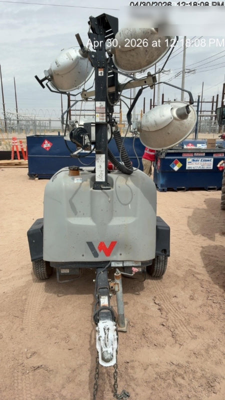 2018 Wacker Neuson LTV6L-MH Wacker Neuson LTV6L Mobile Light Tower w/Fuel Level Sensor Installed