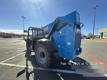 2018 Genie GTH-1056 Genie GTH-1056 w/Open ROPS, Foam Filled Tires, Work Light/Beacon, 60" Carriage and Forks