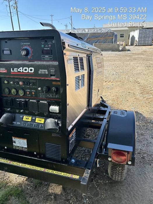 2024 Lincoln Electric LE400 Kubota V1505, Trlr, Cable Rack, Light Kit, ES Decals, T3