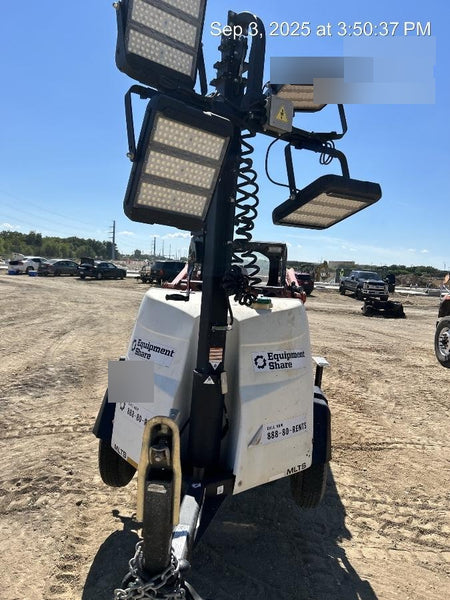 2023 Generac MLT2 Diesel, Flex Switch 120V Input, Powerzone Controller, (4) 320W LED Lights, 4kW Generator, 39.9 Gal Fuel Tank, 2" Ball, T3