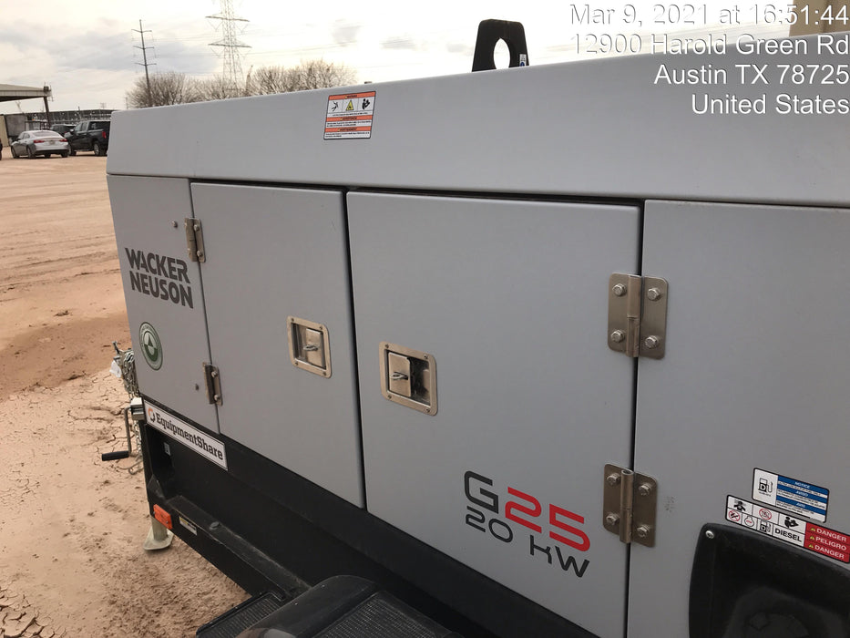 2020 WACKER NEUSON G25