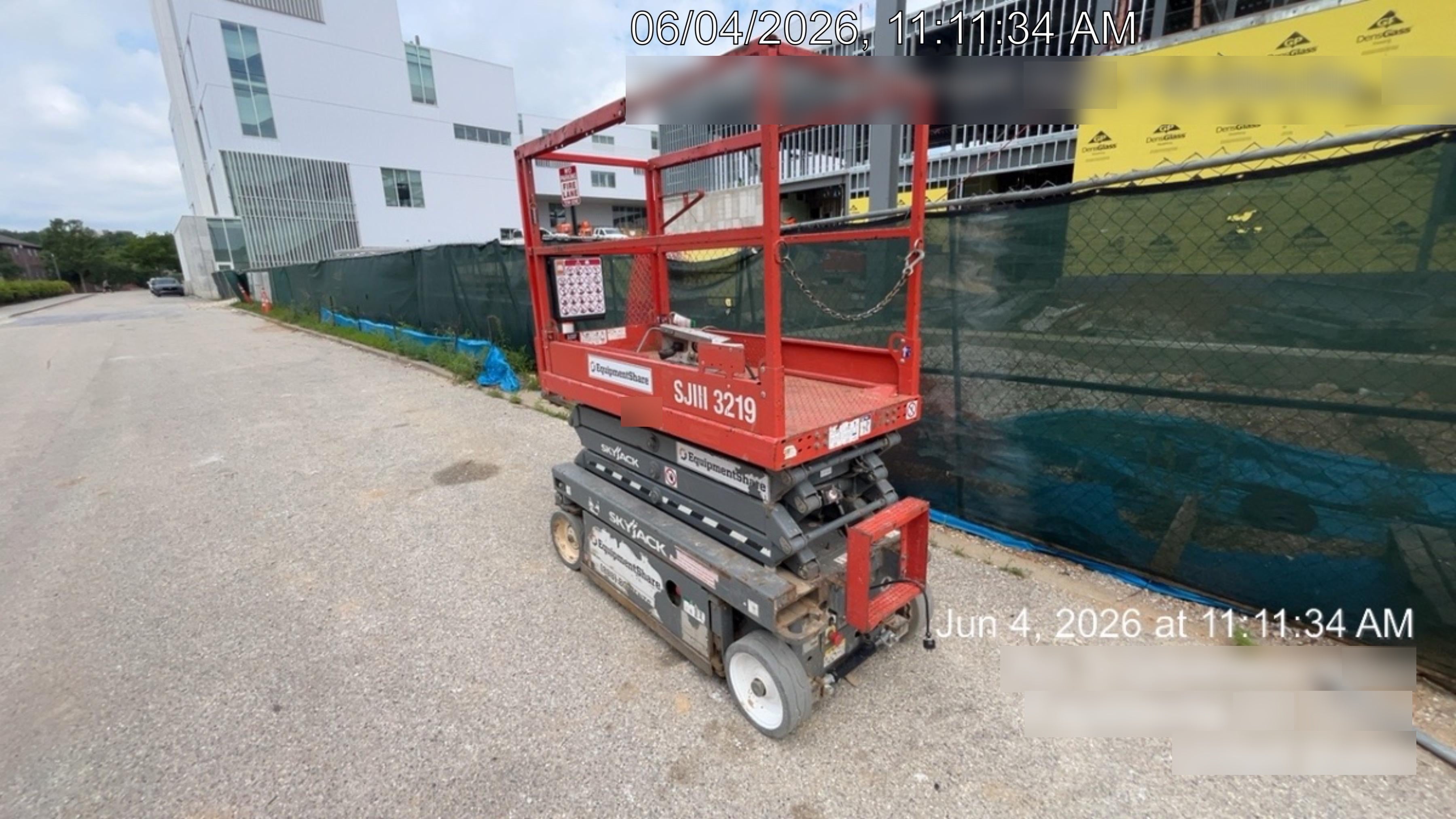 2019 Skyjack SJIII-3219 Standard Options, Trojan Batteries
