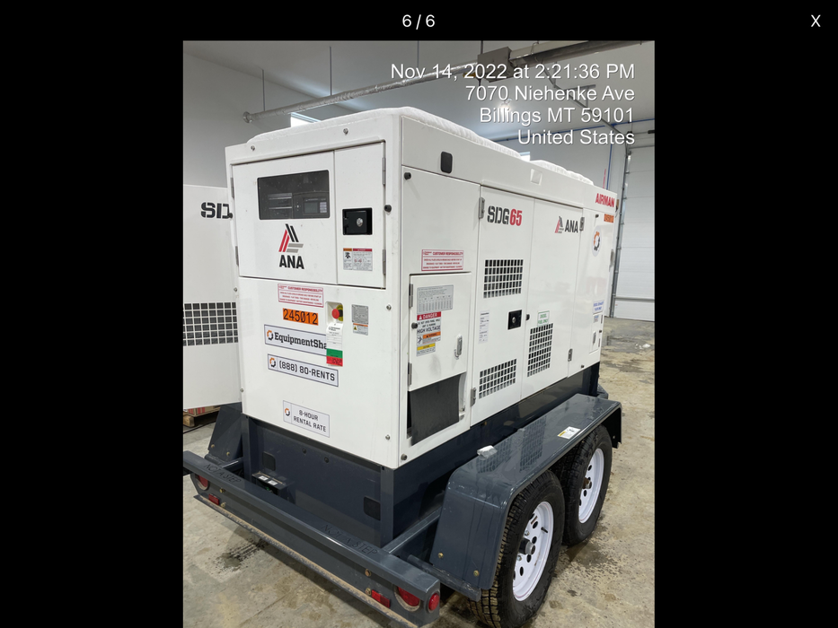 2022 AIRMAN SDG65S-8E1