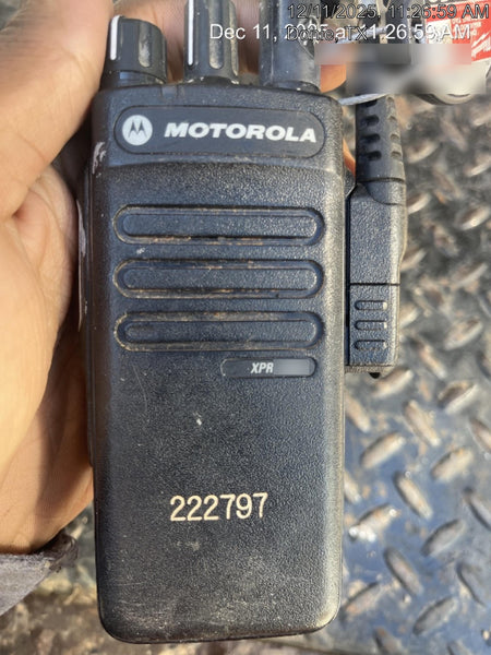 2022 MOTOROLA XPR3300E