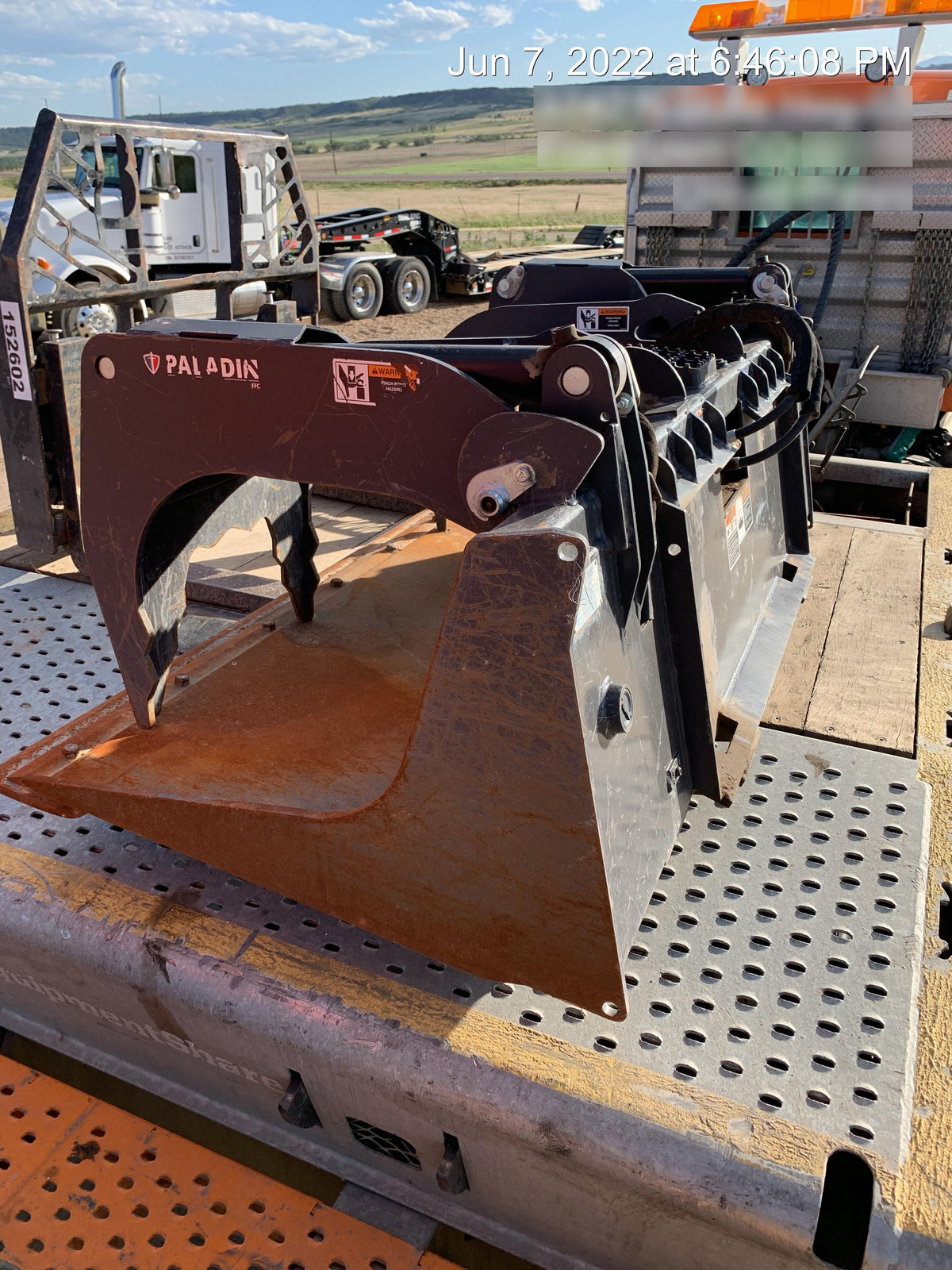 2020 PALADIN UTILITY GRAPPLE 11876-0022